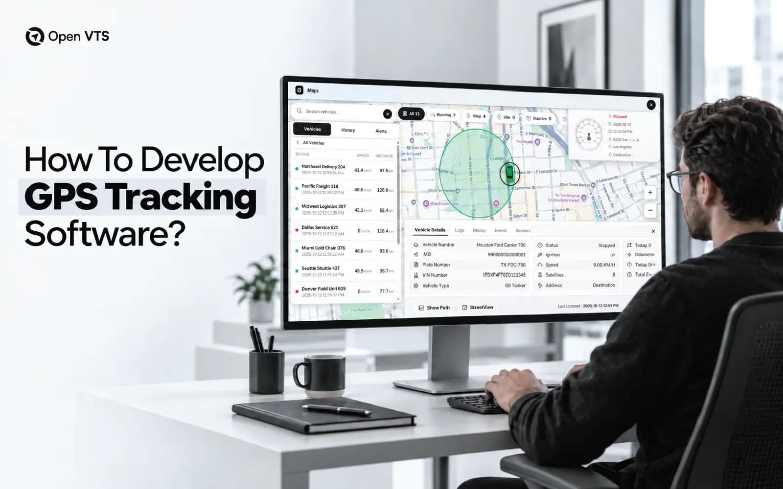 How to Develop GPS Vehicle Tracking Software Without Building From Scratch