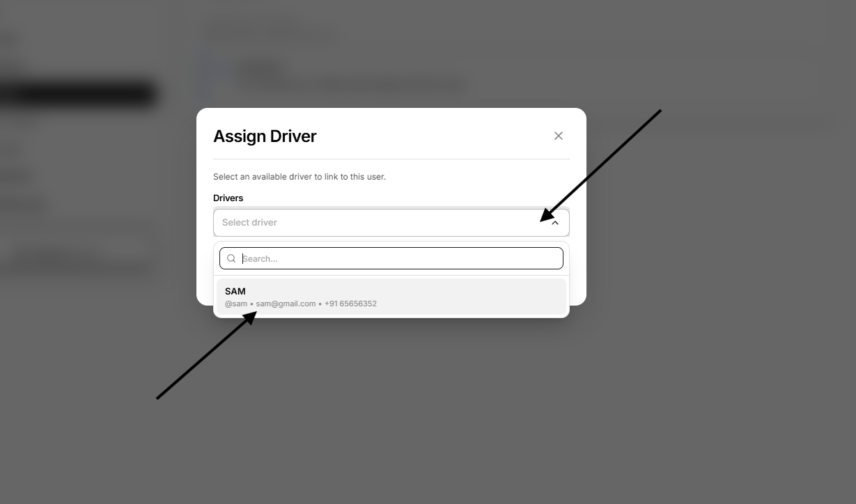 select driver