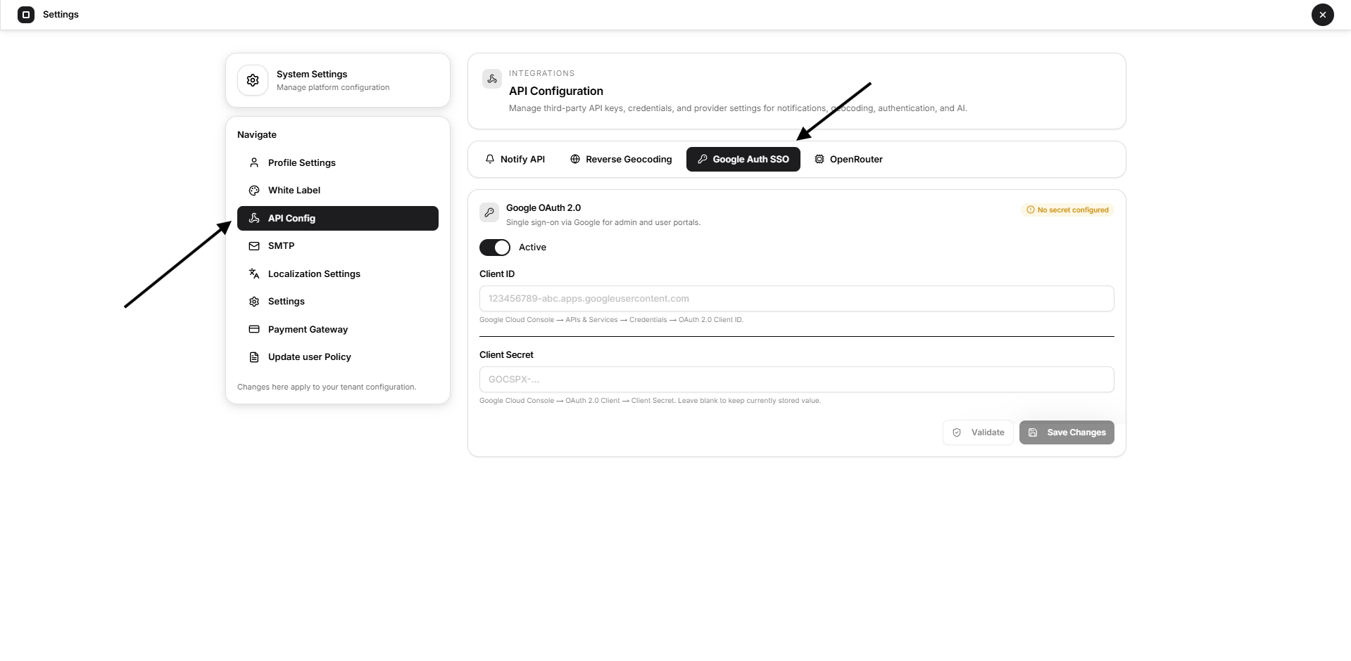 google auth