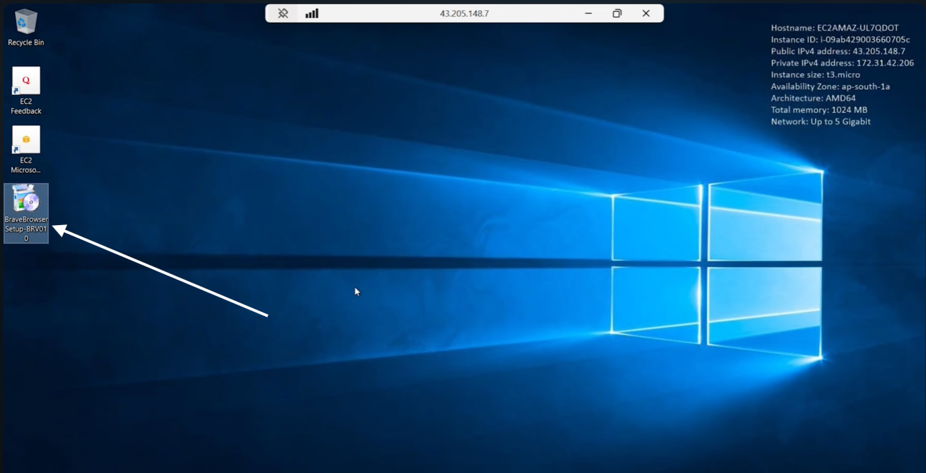 PASTE INTALLATION FILE