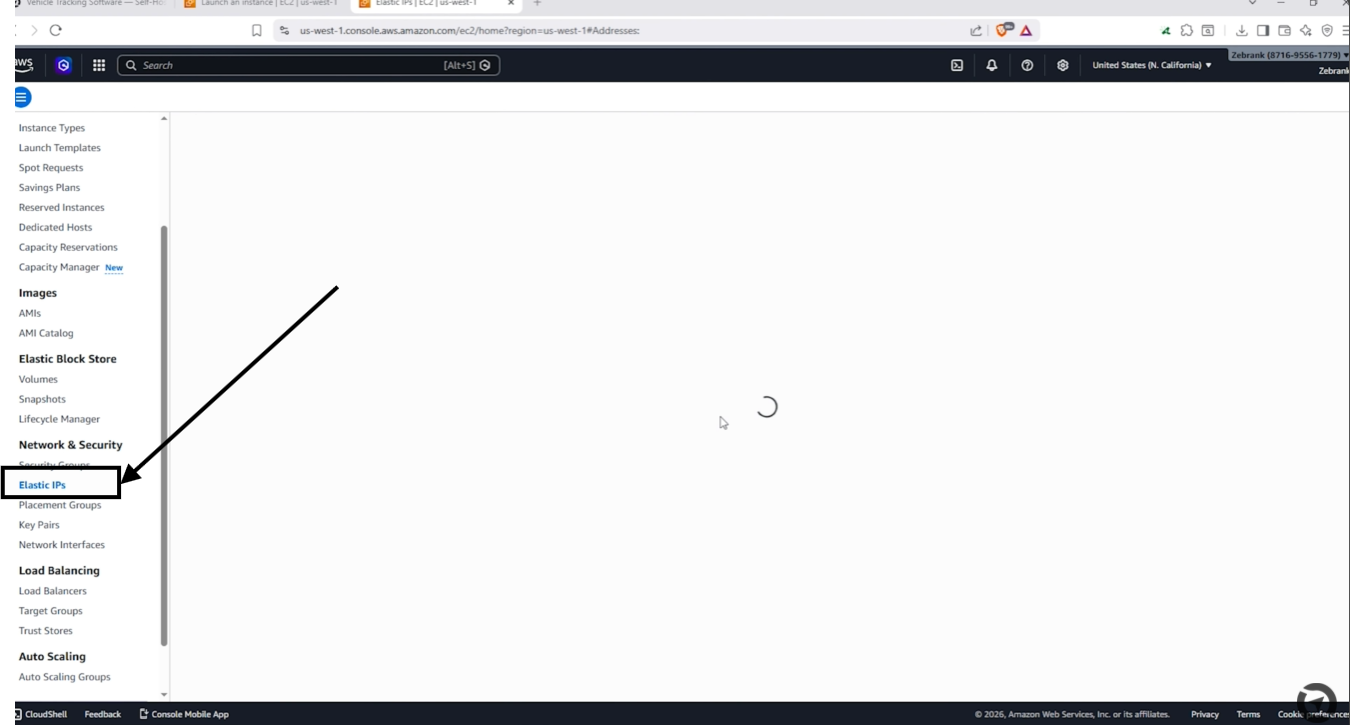 choose Elastic IP