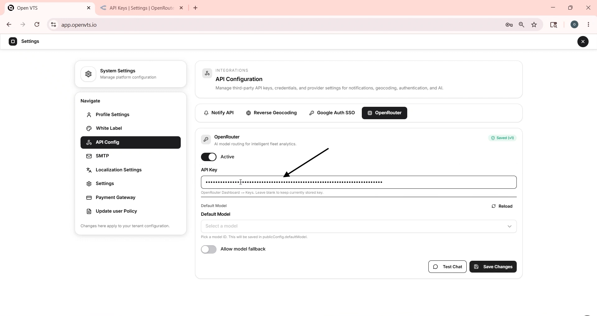 paste api key here
