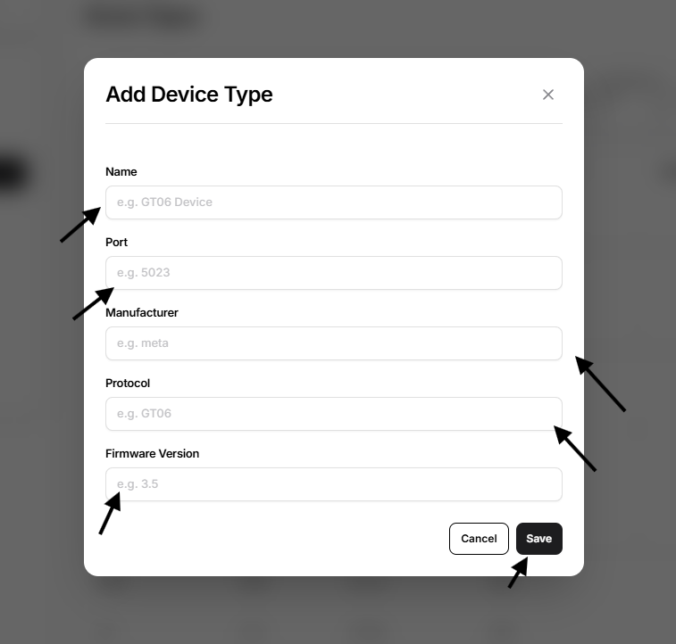 add device type