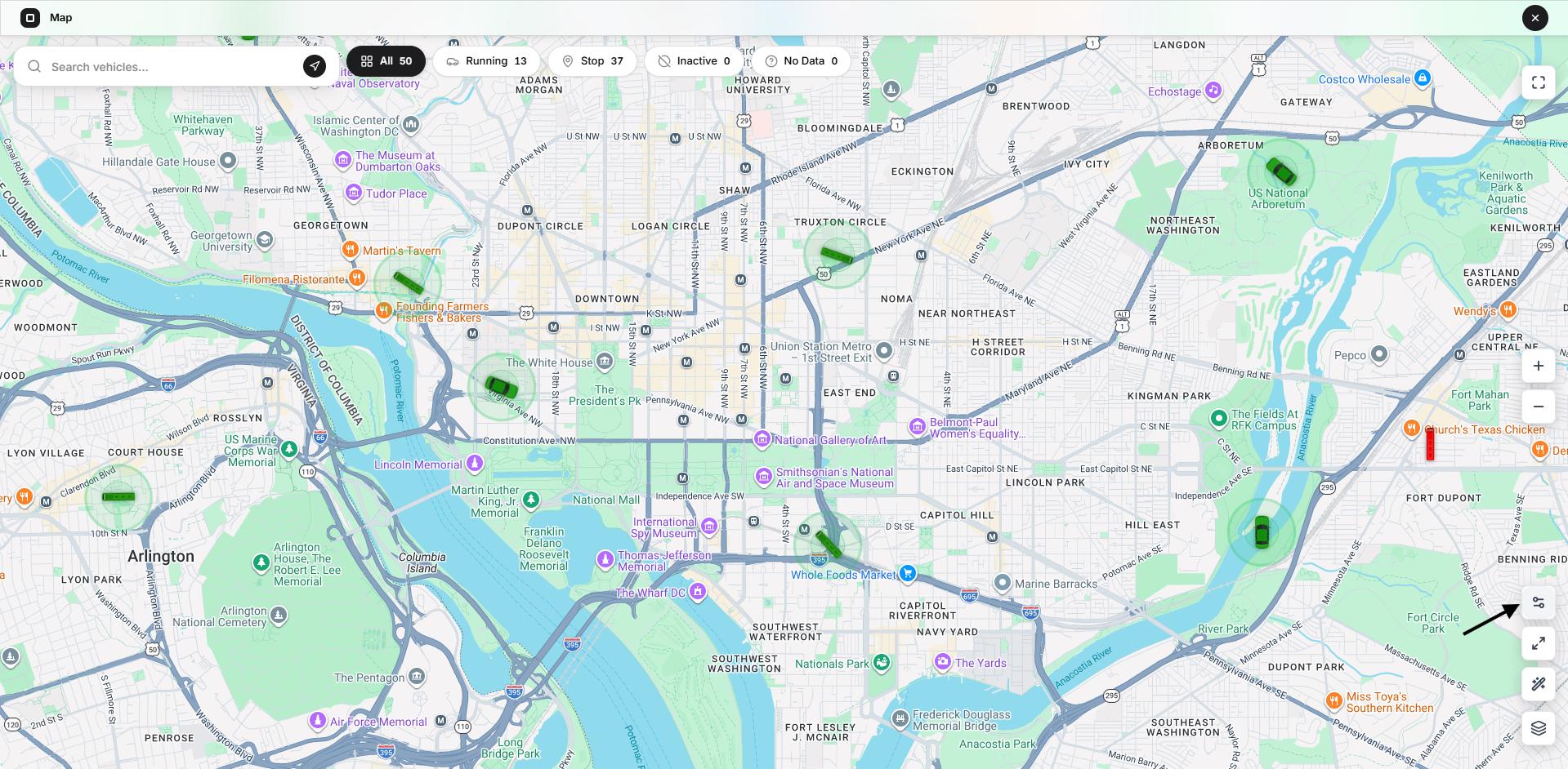 map setting