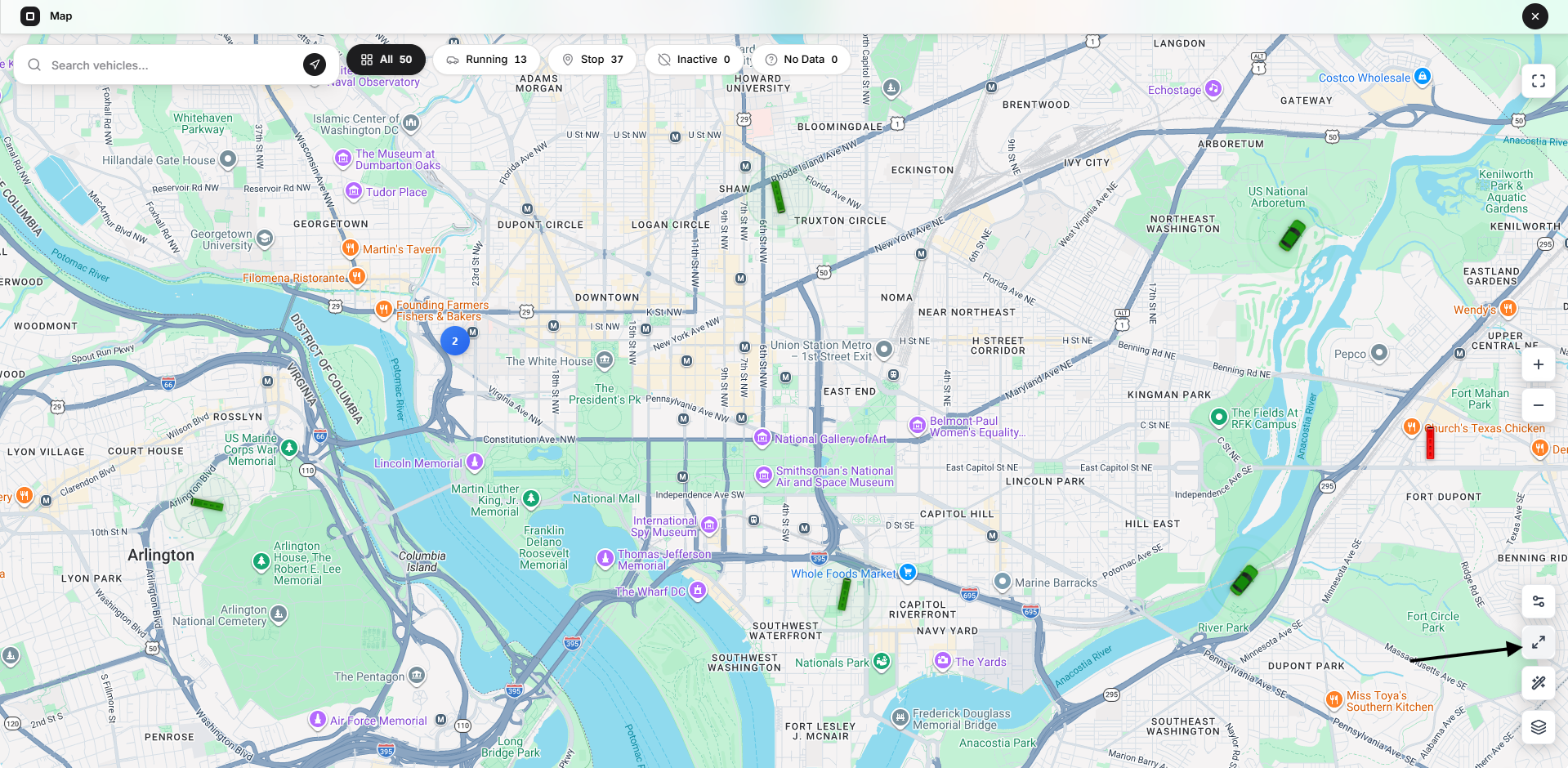 fit to map
