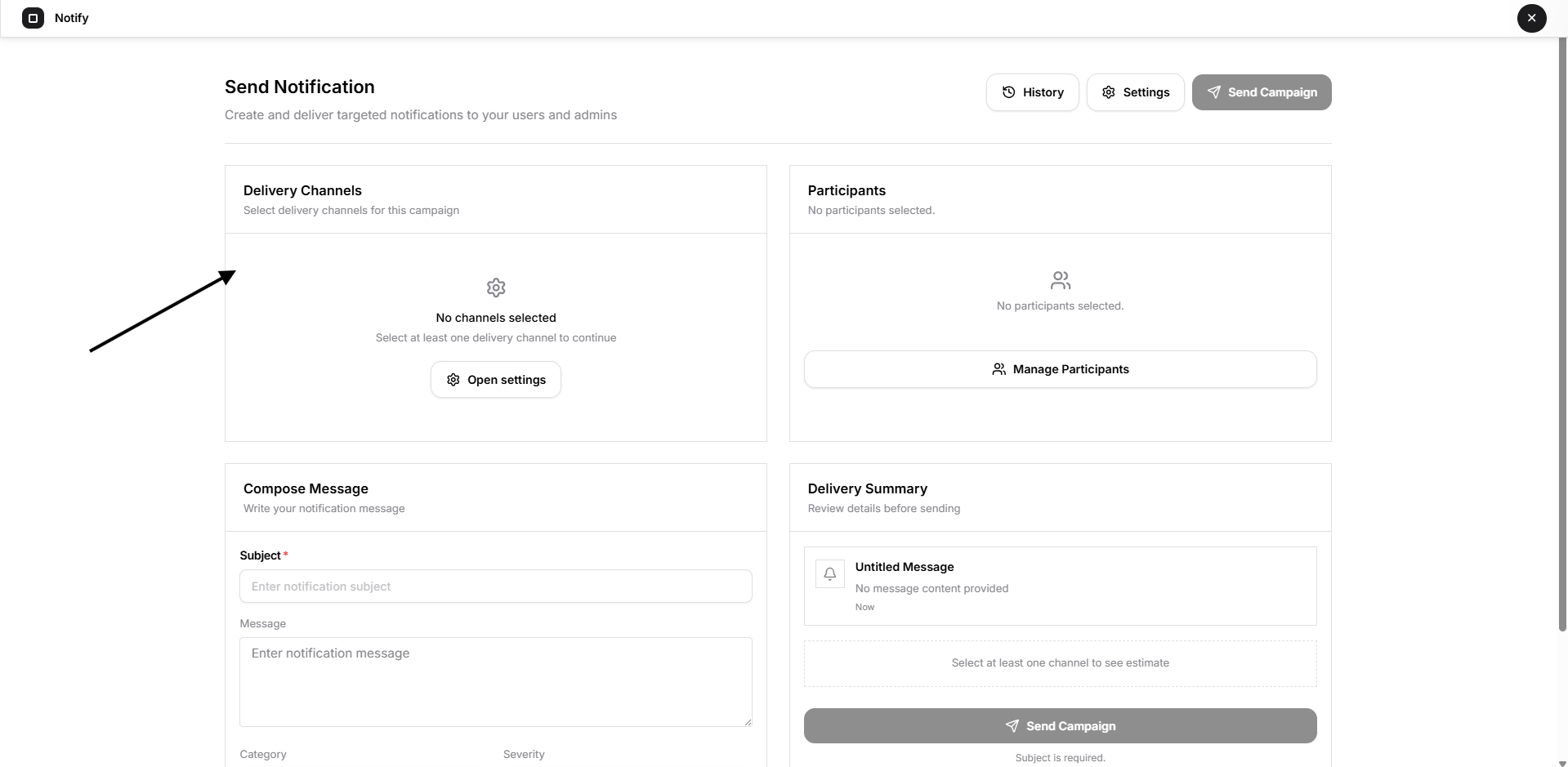 Delivery Channels